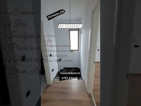 Direct Dezvoltator Casa Valea Lupului,Incalz pard,Canaliz,Asfalt, 0% Comision — Video