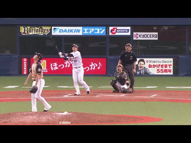 【9回裏】バファローズ・T-岡田が終盤でソロホームラン!! 1点差に迫る!! 2018/9/27 Bs-F