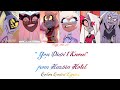 You Didn't Know - Color Coded Lyrics - Hazbin Hotel