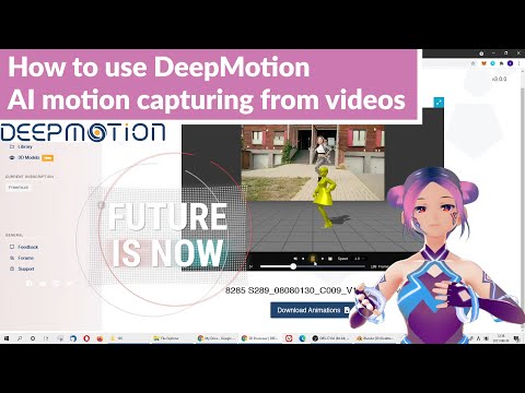 How to turn videos into 3D animation & game development - AI motion capturing web service DeepMotion