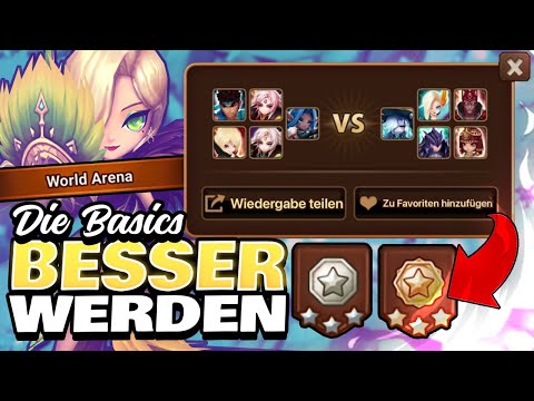 BESSER WERDEN in der Summoners War WELT ARENA Grundlagen & Tipps zum lernen 💥 SUMMONERS WAR DEUTSCH
