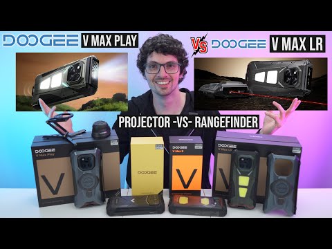 2025's Best Projector Or Rangefinder Phone? - Doogee V Max Play vs V Max LR (Comparison & Buy Guide)