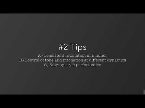 ABODA Arizona Regional/All-State Tuba Etudes, 2022