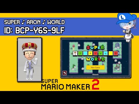 Super ♪ Arση ♪ World (FULL GAME!) - Super Mario Maker 2 SUPER WORLD Showcase #43