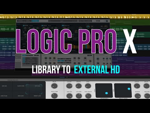 Best Way to Move Logic Pro X Sound Libraries to External Hard Drive