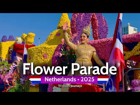 Blumenparade 2025 🌷🇳🇱 Bloemencorso Bollenstreek [4k]