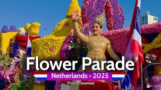 Flower Parade 2025 🌷🇳🇱  Bloemencorso Keukenhof [#amsterdam #tulip #festival4k] gameplay video by alucas, 54:45 duration