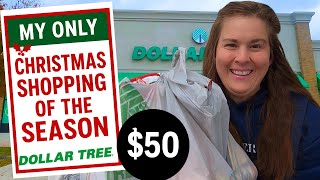 $1.25 CHRISTMAS DECOR & GIFTS! FRUGAL DOLLAR TREE SHOPPING!