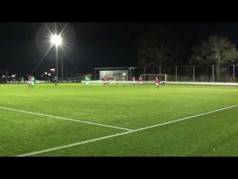 Doelpunten van de oefenwedstrijd AZSV HSC'21