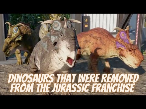 Dinosaurs that were Removed from the Jurassic Franchise