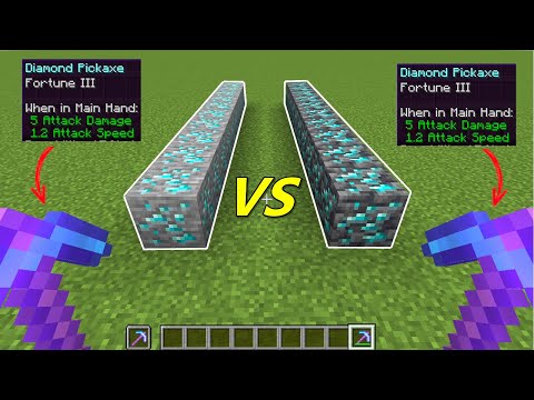 which ore will give more diamonds with fortune III