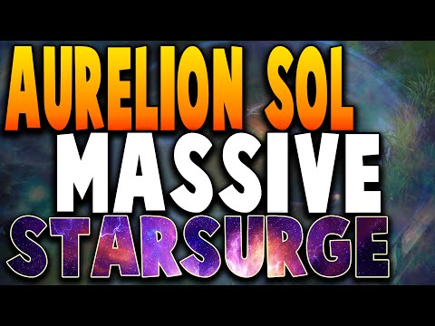 AURELION SOL BIGGEST Q EVER, FUNNY GOONTAGE - League of Legends