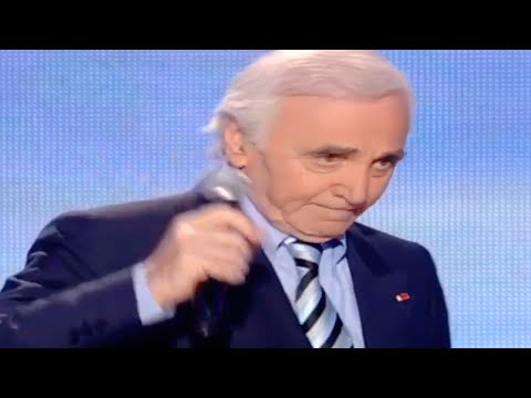Charles Aznavour " Emmenez moi " avec P. Bruel, C. Badi et H. Ségara