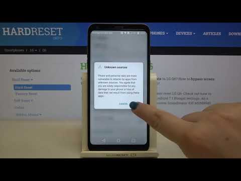 How to Enable Unknown Sources in LG Q6 – Allow App Installation