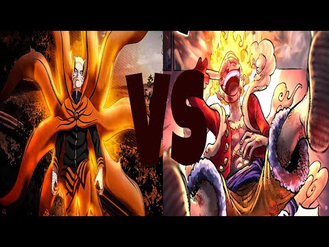 Naruto's Baryon Mode vs Luffy's Gear 5 | The Shinnin