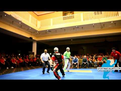 WKC Worlds 2014   Overall   Men's Point Sparring  Team CAN  Robbie Lavoie v Team IRL