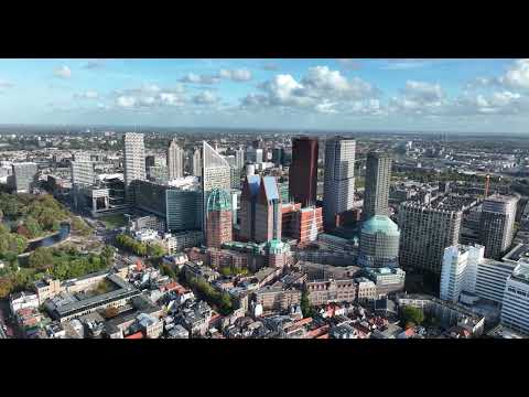 The Hague Skyline: An Aerial Drone Tour