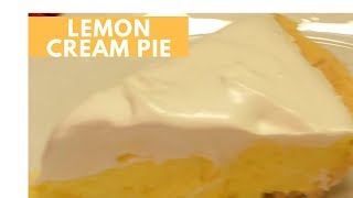 HOW TO MAKE A LEMON CREAM PIE (DAY 4: HOLIDAY CREAM PIES SERIES)