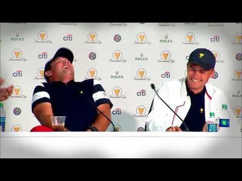 Team USA press conference at the 2017 Presidents Cup
