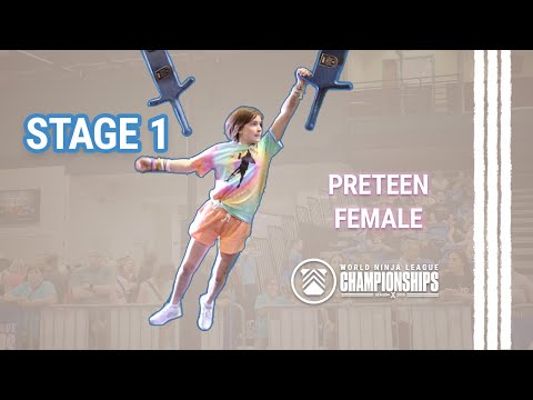 PRETEEN FEMALE | STAGE 1 | SEASON X | 2025 World Ninja League Championships