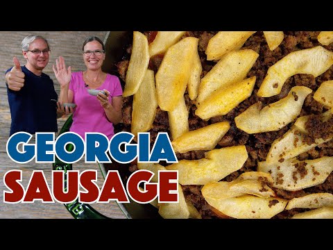 1936 Georgia Sausage Recipe With Homemade Texas Hot Links Sausage