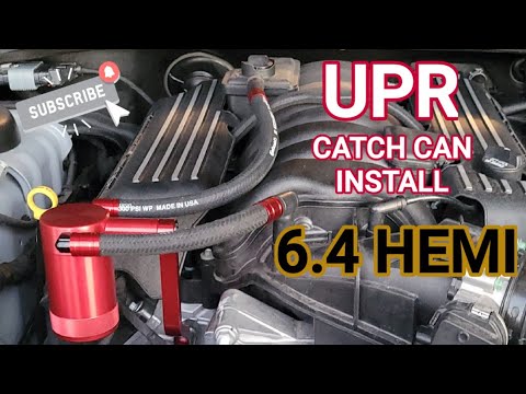 UPR Catch Can Install / 6.4 HEMI SCAT PACK