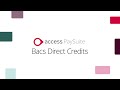 Access PaySuite Direct Credits Making Payment Transfers Out