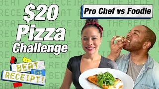 Gluten Free Pepperoni Pizza vs Veggie Pizza Challenge | Beat the Receipt | Food &amp; Wine