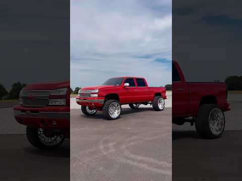 2005 Chevy 1500, 7-9\" McGaughy’s lift, 26” Fenix Forged Wheels, 36” Versatyre Owned by @jeffrey.t13