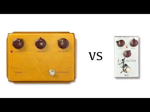 Klon Centaur vs J Rockett Archer
