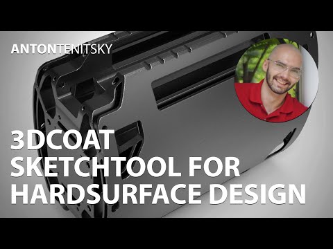 Photo - 3D Coat Sketch Tool for Hardsurface Design Revisited | Industriālais Dizains - 3DCoat