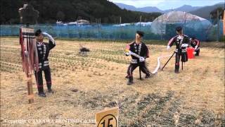 preview picture of video 'かかしの里コンクール　久万高原町　畑野川　Scarecrow Contest'