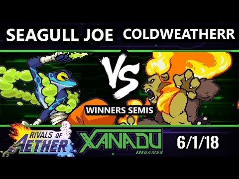 S@X 252 RoA - Seagull Joe (Ranno) Vs. ColdWeatherr (Zetterburn) - Rivals of Aether Winners Semis