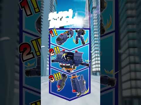 【ジョブレイバー】トミカヒーローズ ジョブレイバー 特装合体ロボ ポリスブレイバー　機動隊＆交通機動隊Wセット  機動隊回転動画