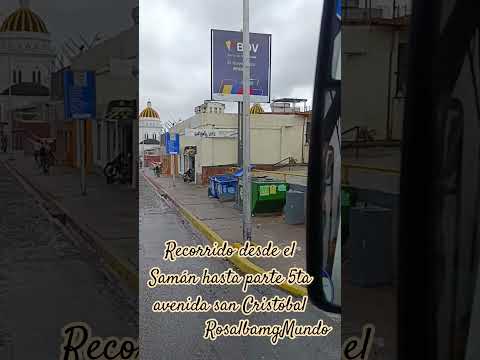 Un recocido desde la Clínica El Samán hasta parte de la 5ta avenida de San Cristóbal Táchira 🇻🇪