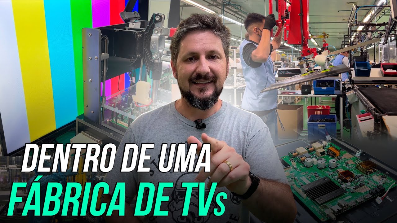 Como são feitas as TVs? Visitei a fábrica da AIWA (ex-SONY)