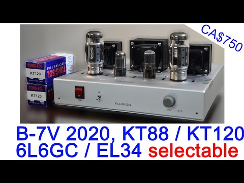 KT88 KT120 EL34 6L6 compatible 2020 model B-7V power amplifier