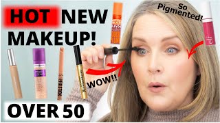 HOT MAKEUP RELEASES I'M TRYING THIS MONTH | Elf, Covergirl, NYX & More! Incredible for MATURE SKIN!🔥