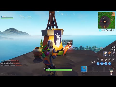 Fortnite Season 8, Week 4 Secret Banner Location - Guide