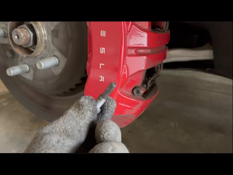 Brake Lubrication - Tesla Model 3 Performance