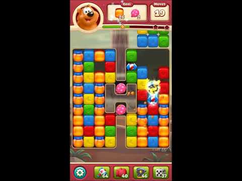 Toon Blast Level 2785 - NO BOOSTERS 🐻🐺🐱 | SKILLGAMING ✔️