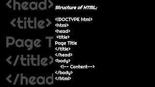 Download lagu Basic Structure Of HTML mp3 Download lagu Basic Structure Of HTML mp3