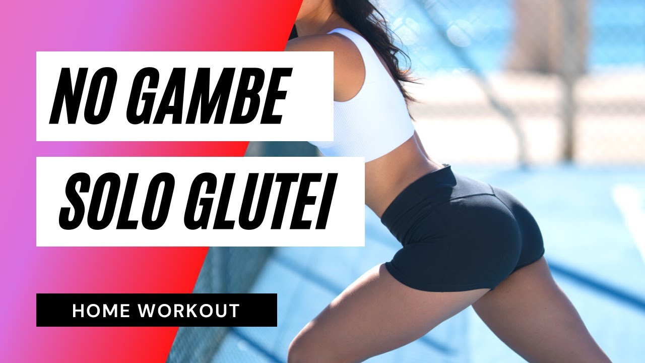 COME ALLENARE I GLUTEI SENZA INGROSSARE LE GAMBE || Workout completo