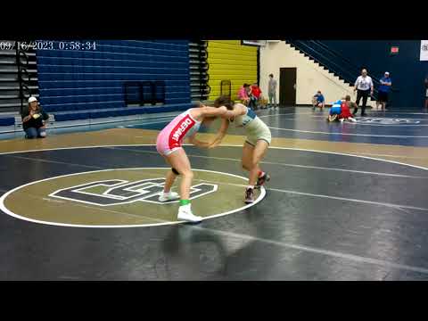 1st place match 2023 Tri-State Tough Girl Wrestling Tournament 🤼 Final 12-14 years old, 105-115lbs