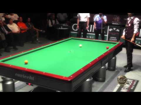 Riccardo Belluta: i migliori colpi al Gran Finale di biliardo 2013