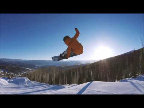 Amazing girls in snowboard