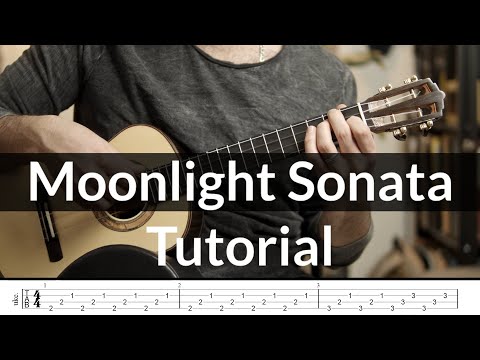 Sonata al chiaro di luna - Beethoven | Tutorial per ukulele | Parte 1/3