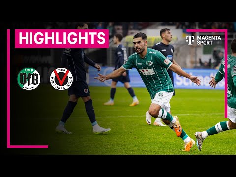 VfB Lübeck - FC Viktoria Köln | Highlights 3. Liga | MAGENTA SPORT