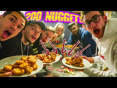 200 CHICKEN MCNUGGETS CHALLENGE!