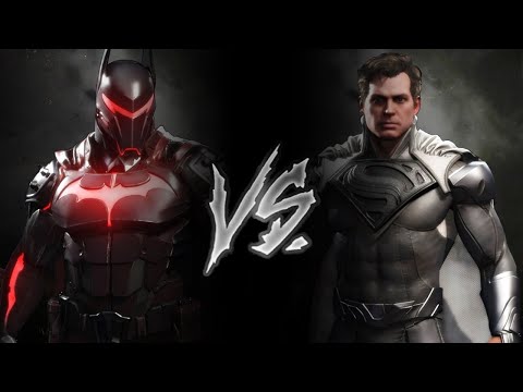 Injustice 2 - Hellbat Vs. Superman Black Suit (VERY HARD)
